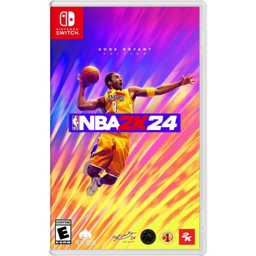 【可可電玩】&lt;現貨&gt;Switch《NBA2K24》中文版 NBA 2K24 一般版 Kobe 黑曼巴 籃球