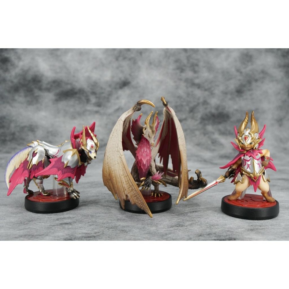 【可可電玩】NS Switch《魔物獵人 崛起 破曉》Amiibo 爵銀龍 隨從艾路 隨從加爾克 RISE 魔物-細節圖3