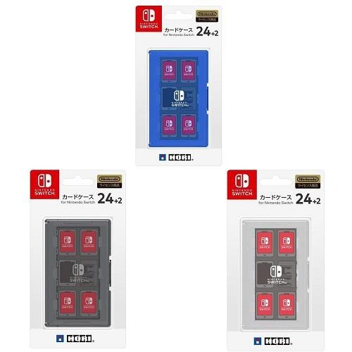 【可可電玩】＜現貨＞HORI 任天堂 Switch 原廠 卡夾收納盒 12+2 24+2 收納盒 卡帶收納盒 卡帶盒