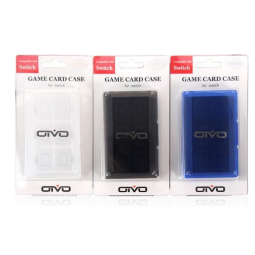 【可可電玩】＜現貨＞NS Switch OIVO 遊戲收納盒 卡帶收納盒 24入 卡匣 卡盒 藍色 黑色 白色