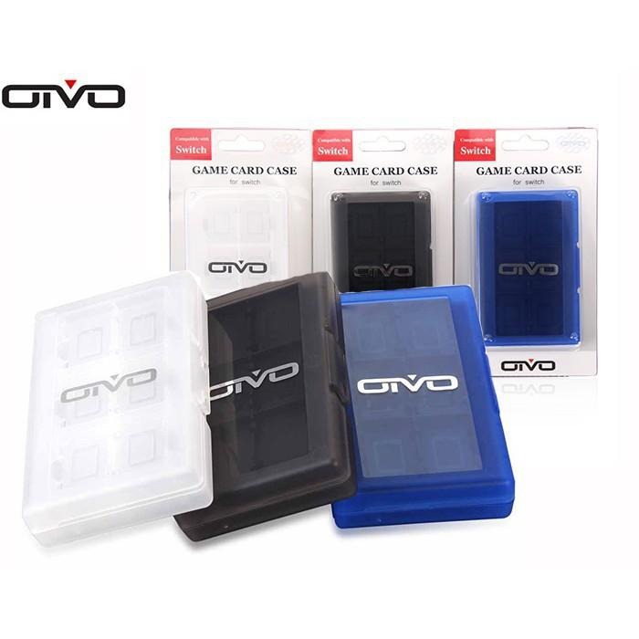 【可可電玩】＜現貨＞Switch OIVO 遊戲收納盒 卡帶收納盒 24入 卡匣 卡盒 藍色 黑色 白色-細節圖2