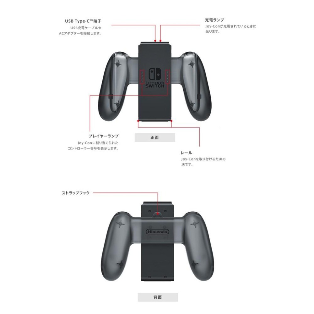 【可可電玩】任天堂 NS Switch 原廠 Joy-Con 充電握把 握把充電座-細節圖3