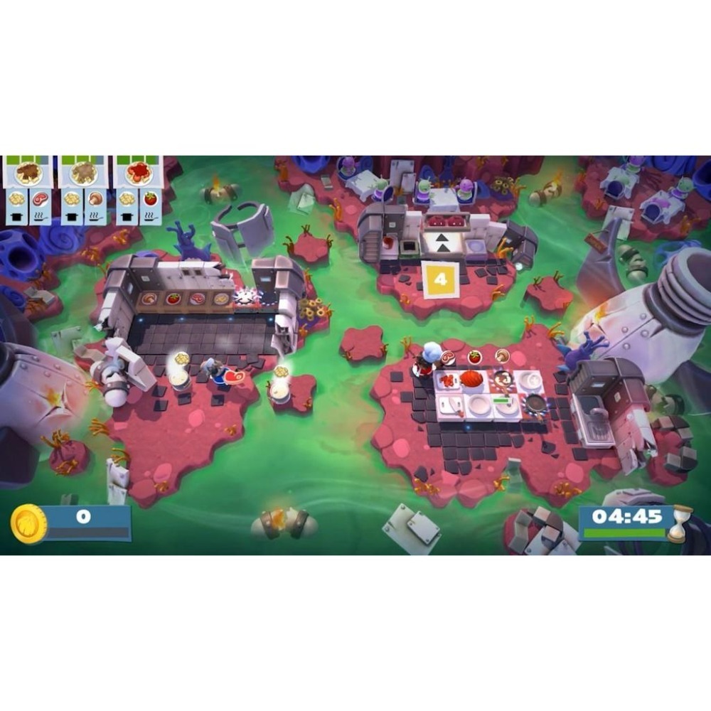 【可可電玩】NS Switch《胡鬧廚房！全都好吃》中文版 Overcooked 煮過頭 1+2 吃到飽 完全版-細節圖4