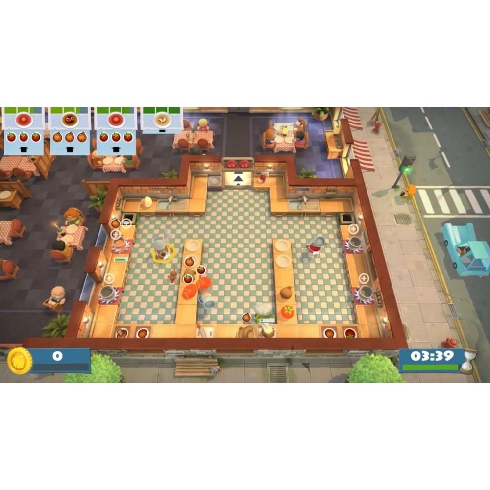 【可可電玩】NS Switch《胡鬧廚房！全都好吃》中文版 Overcooked 煮過頭 1+2 吃到飽 完全版-細節圖6