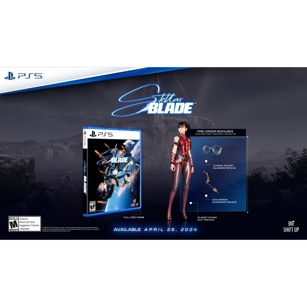 【可可電玩】<現貨>PS5《劍星》中文版 4/26發售 Stellar Blade 星刃 伊芙 夏娃 妮姬-細節圖3