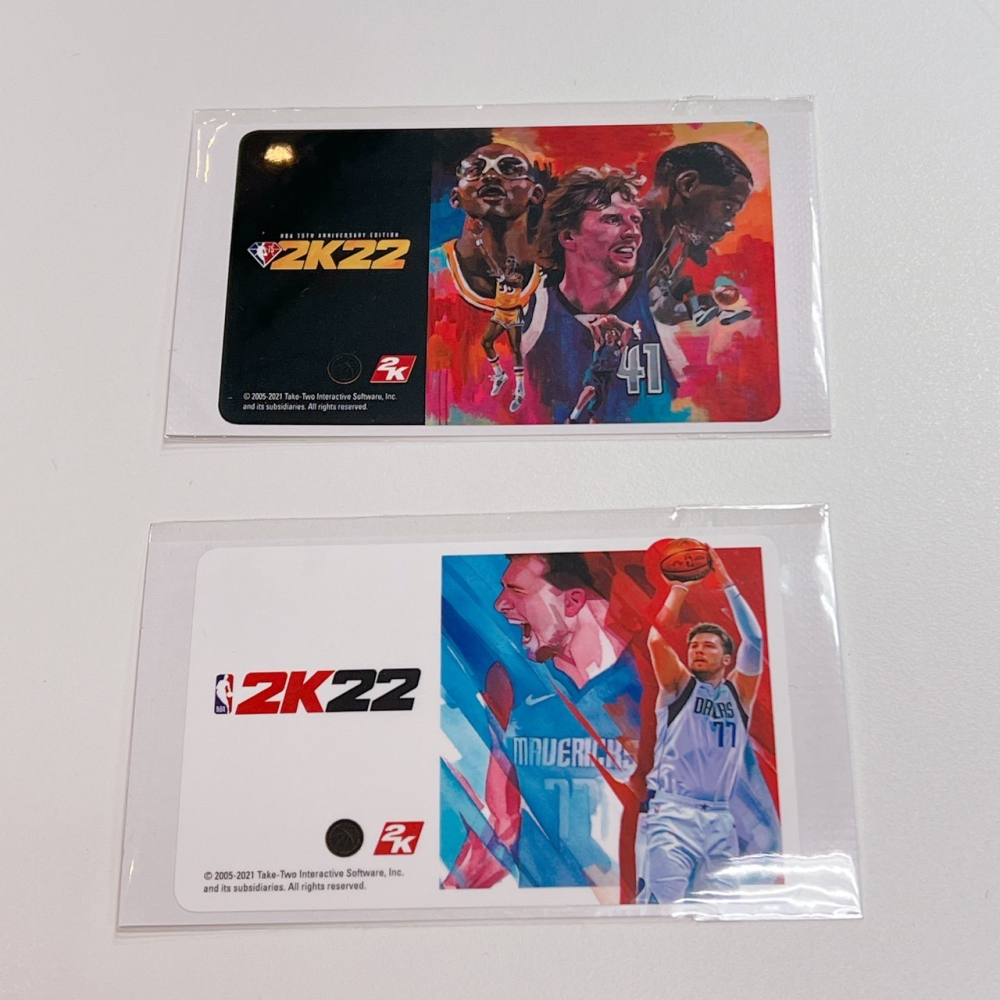 【可可電玩】<現貨>PS5 NBA 2K21 2K22 KOBE 黑曼巴 紀念卡貼 悠遊卡貼紙 2K 限量特典-細節圖3