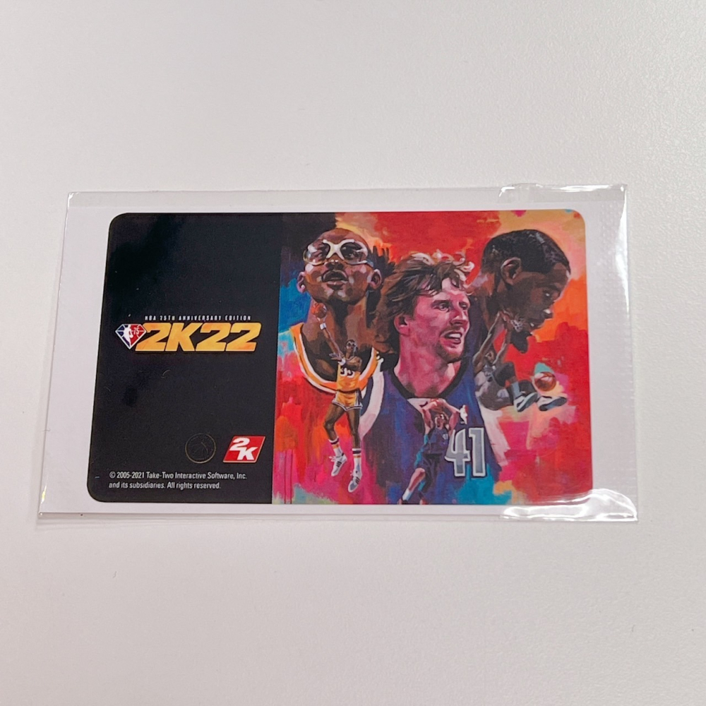 【可可電玩】<現貨>PS5 NBA 2K21 2K22 KOBE 黑曼巴 紀念卡貼 悠遊卡貼紙 2K 限量特典-細節圖7