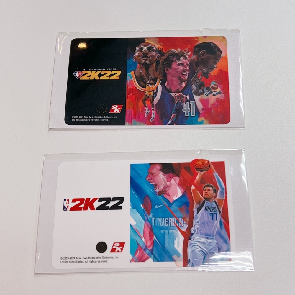 【可可電玩】<現貨>PS5 NBA 2K21 2K22 KOBE 黑曼巴 紀念卡貼 悠遊卡貼紙 2K 限量特典-細節圖3