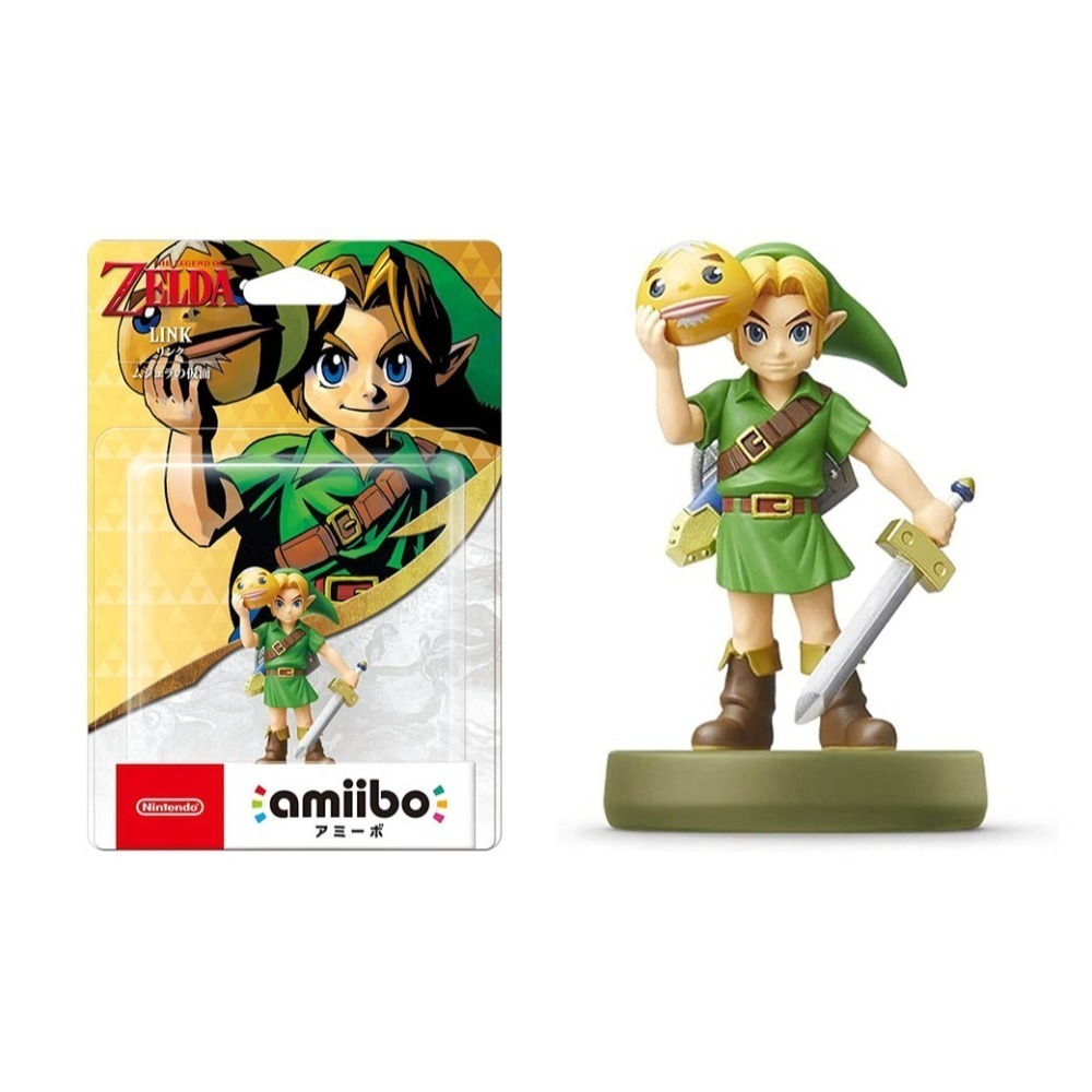 【可可電玩】<現貨>Switch NS 薩爾達傳說 穆修拉的假面 林克公仔 Amiibo 林克 模型 Amiibo-細節圖3