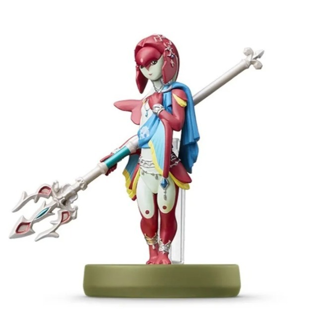 【可可電玩】Switch 薩爾達傳說 曠野之息 Amiibo 公仔 模型 四英傑 米法 卓拉族 Mipha 公主-細節圖2