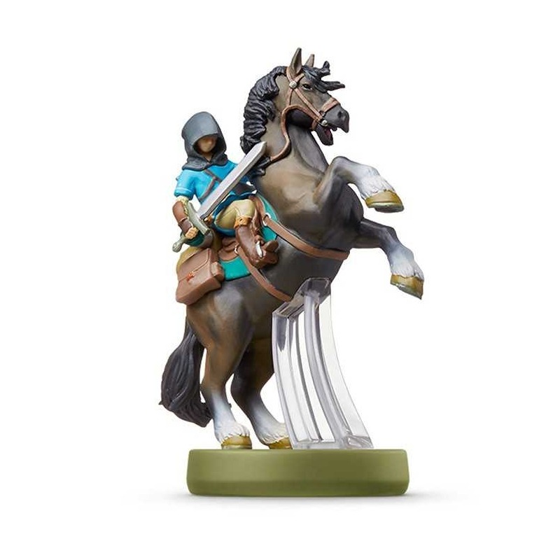 【可可電玩】<現貨>Switch 薩爾達傳說 曠野之息 Amiibo 公仔 模型 林克 林克騎馬 林克騎乘款-細節圖2