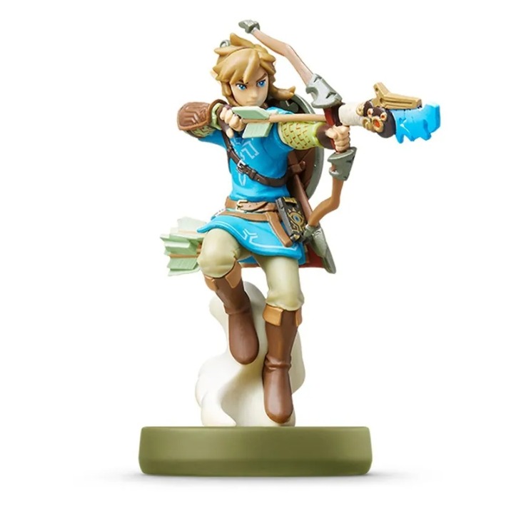 【可可電玩】<現貨>Switch 薩爾達傳說 曠野之息 Amiibo 公仔 模型 林克 林克弓 拉弓林克 射箭林克-細節圖2