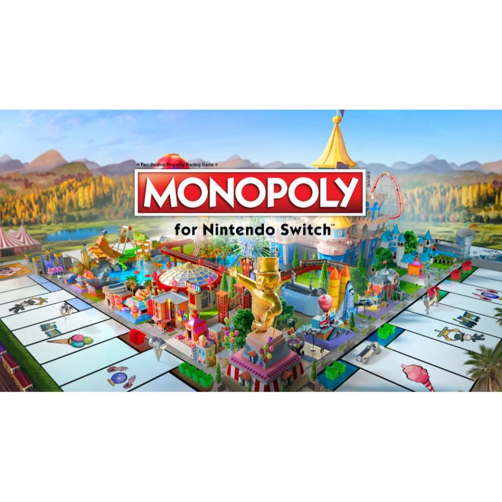 【可可電玩】Switch《MONOPOLYR 地產大亨》中文版 大富翁 多人同樂 桌遊 派對-細節圖2