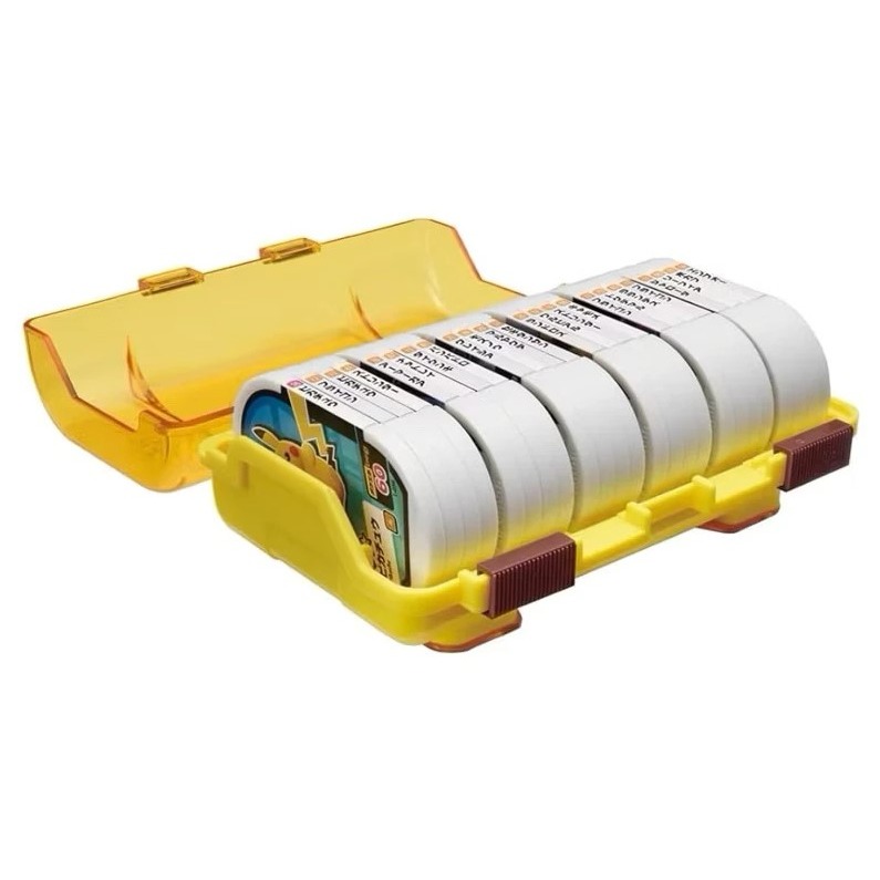 【可可電玩】寶可夢 Mezastar 官方收藏盒 卡片收納盒 收納盒 機台 卡片收納 皮卡丘 紅色精靈球 精靈寶可夢-細節圖4