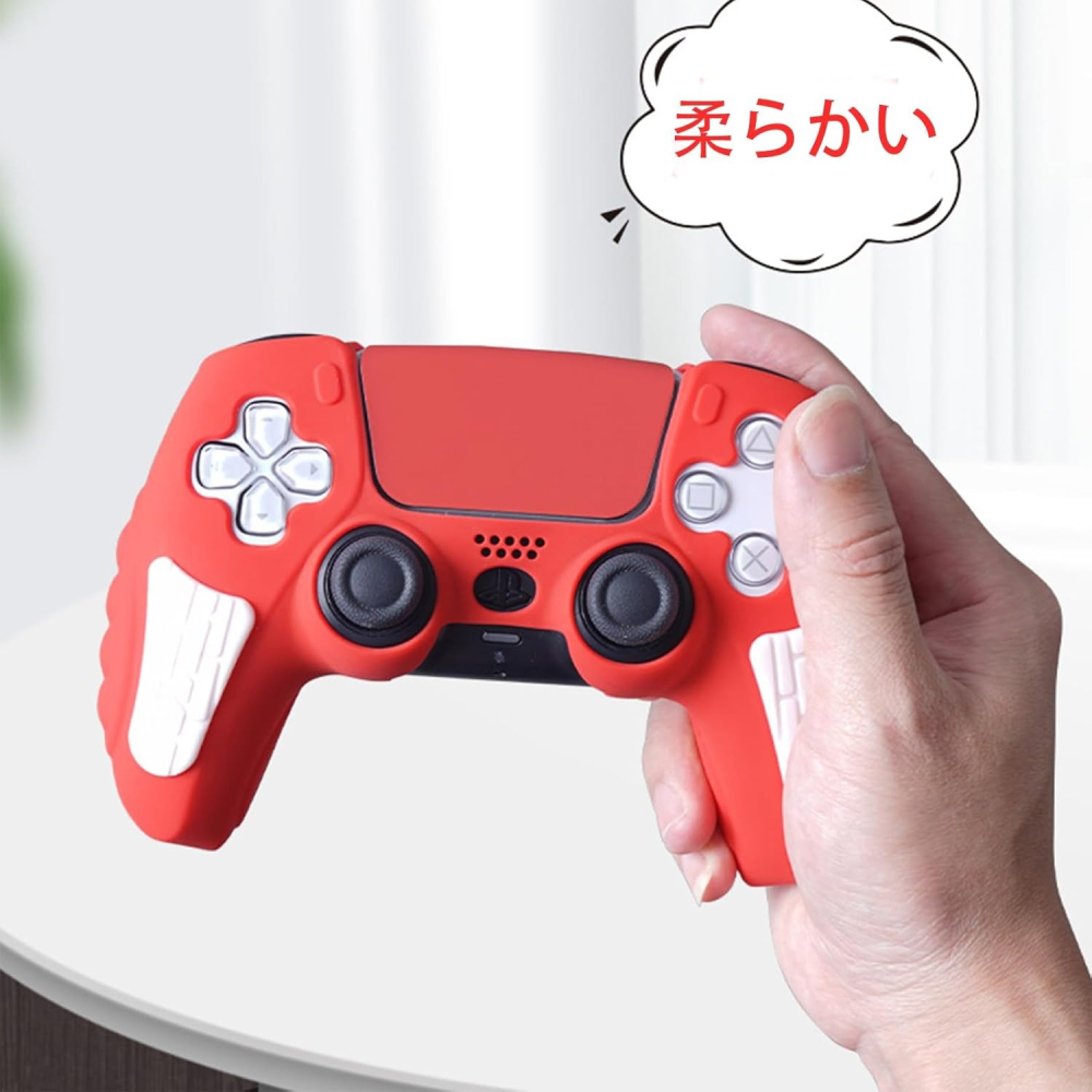 【可可電玩】PS5 矽膠手把套 手把套 保護套 矽膠套 搖桿帽 30周年 魔物獵人 黑悟空 小機器人 手把保護套-細節圖5