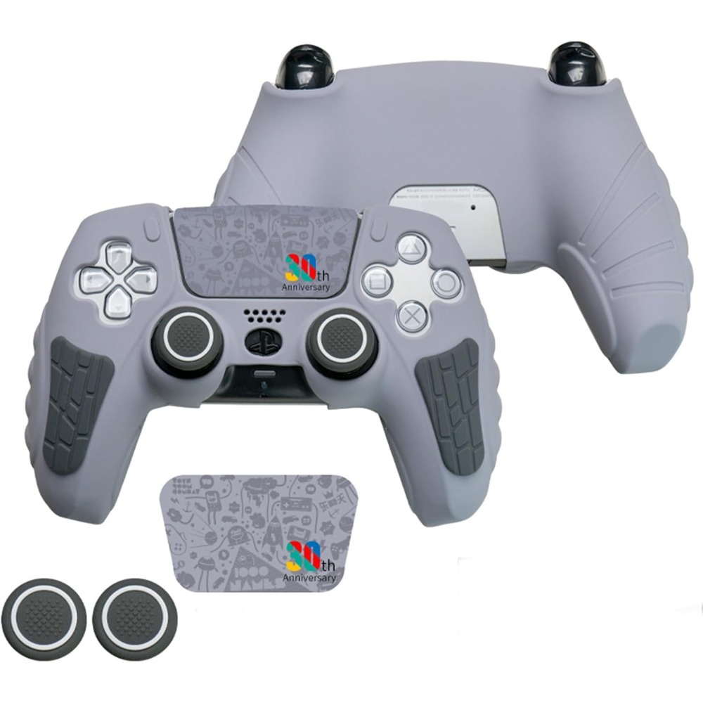 【可可電玩】PS5 矽膠手把套 手把套 保護套 矽膠套 搖桿帽 30周年 魔物獵人 黑悟空 小機器人 手把保護套-規格圖1