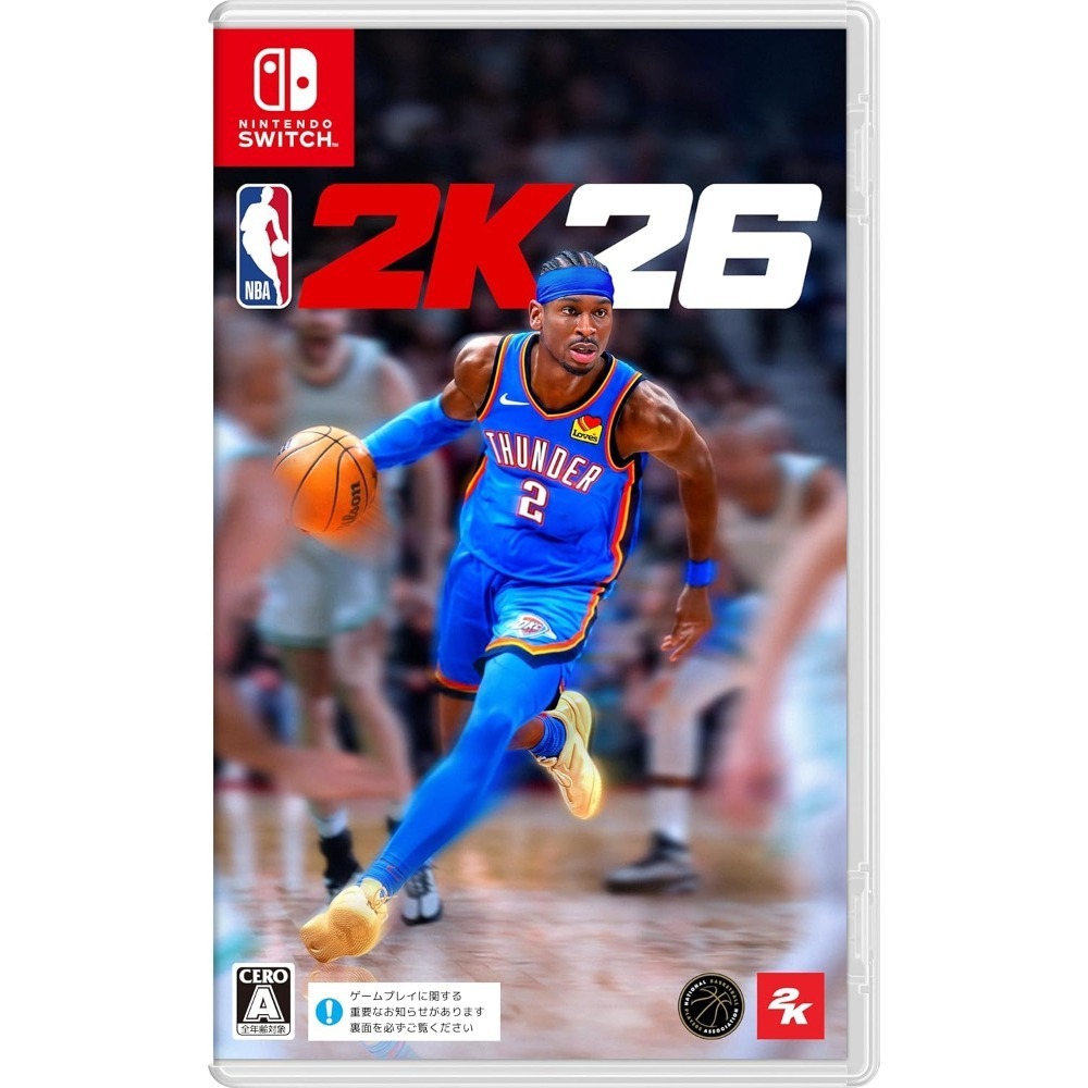 【可可電玩】NS / NS2《NBA2K26》中文版 NBA 2K26 美國職籃 籃球 SGA-規格圖6