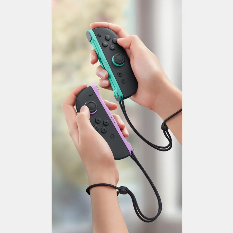 【可可電玩】NS2 Switch2《淺紫色 x 淺綠色 Joycon 左右手控制器》搖桿 Joycon 體感 控制器-細節圖3