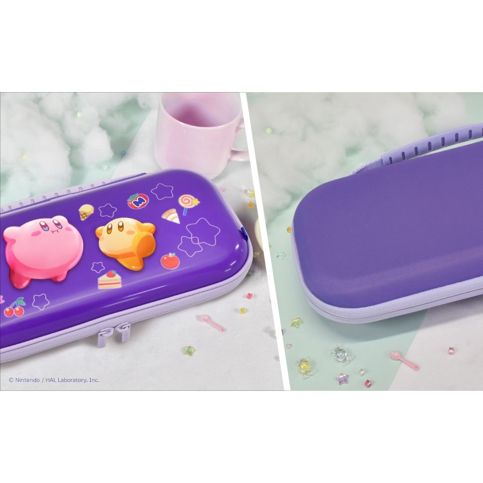 【可可電玩】NS/NS2 HORI 星之卡比 ABS硬質收納包 硬殼包 收納包 主機包 卡比 瓦豆魯迪 外出包-細節圖3