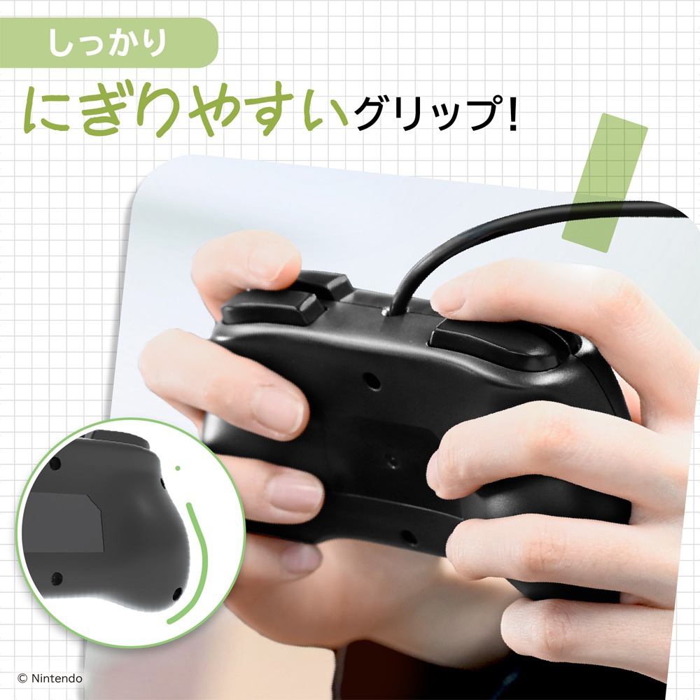 【可可電玩】NS2 / NS HORI 有線控制器 TURBO 迷你版 NSX-222A 搖桿 迷你搖桿 迷你手把-細節圖3