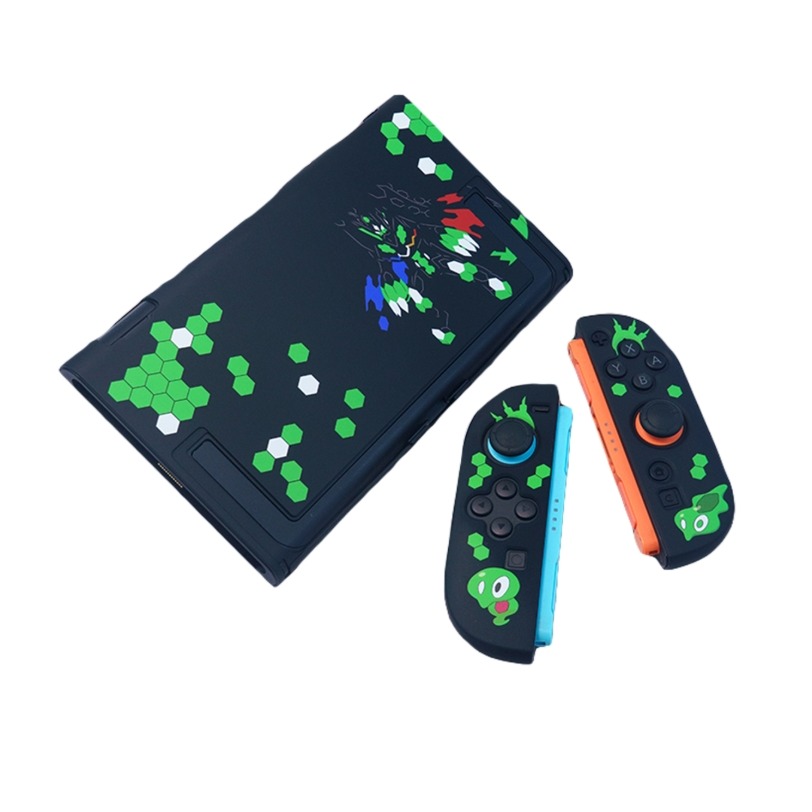 【可可電玩】Switch2 NS2 寶可夢傳說 ZA 基格爾德 主機保護殼套組 保護殼 主機殼 矽膠手把套-細節圖4