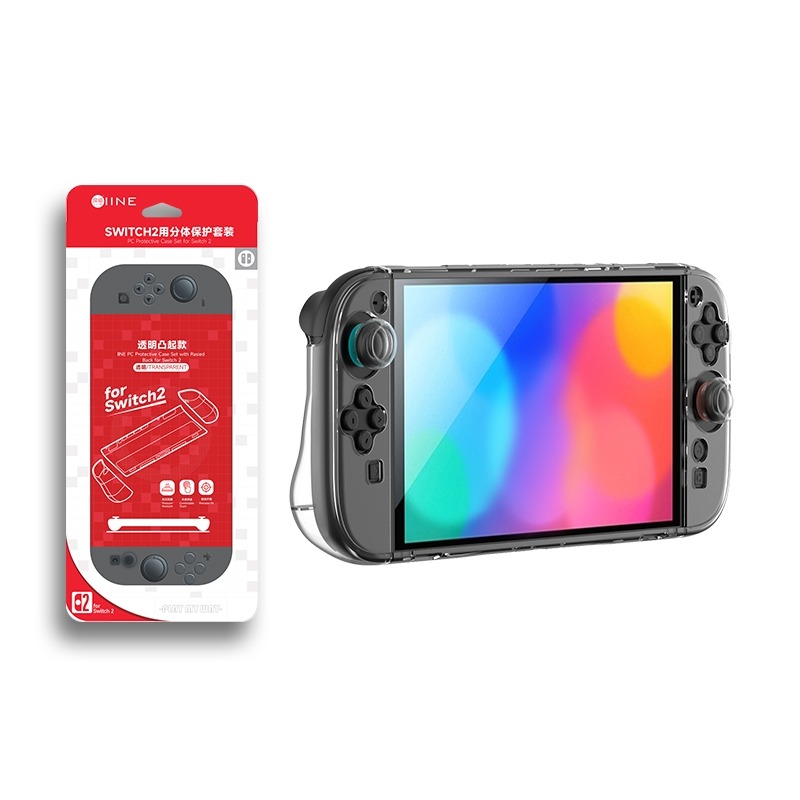 【可可電玩】Switch2 NS2 良值 透明PC保護殼 水晶殼 水晶保護殼 硬殼 合身主機殼 透明保護殼 透明殼-細節圖9