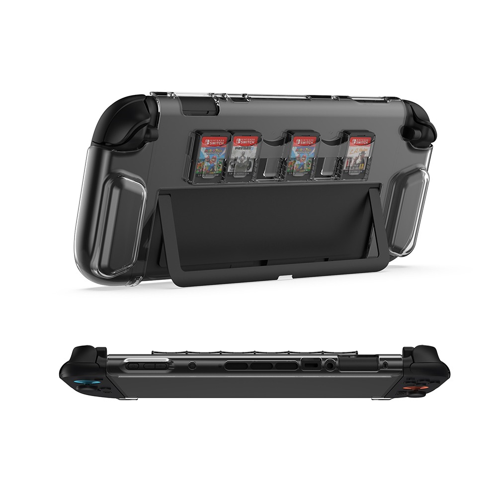 【可可電玩】Switch2 NS2 DOBE 水晶透明保護殼 水晶殼 保護殼 卡帶收納 主機殼 透明殼 硬殼 PC硬殼-細節圖2