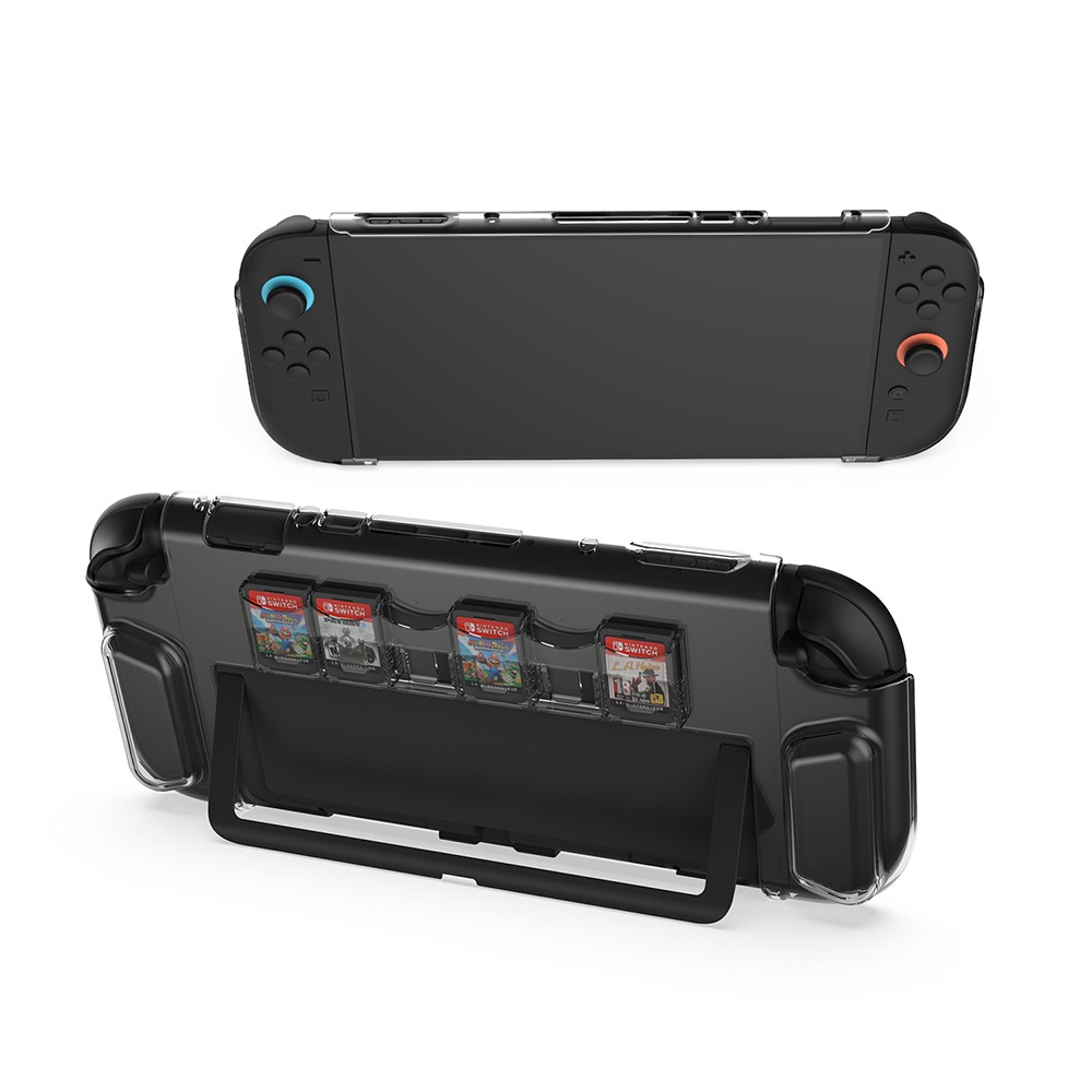 【可可電玩】Switch2 NS2 DOBE 水晶透明保護殼 水晶殼 保護殼 卡帶收納 主機殼 透明殼 硬殼 PC硬殼-細節圖3