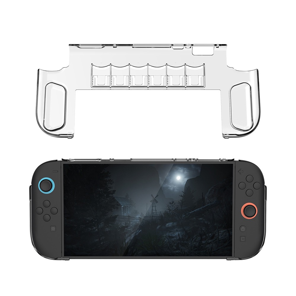 【可可電玩】Switch2 NS2 DOBE 水晶透明保護殼 水晶殼 保護殼 卡帶收納 主機殼 透明殼 硬殼 PC硬殼-細節圖5