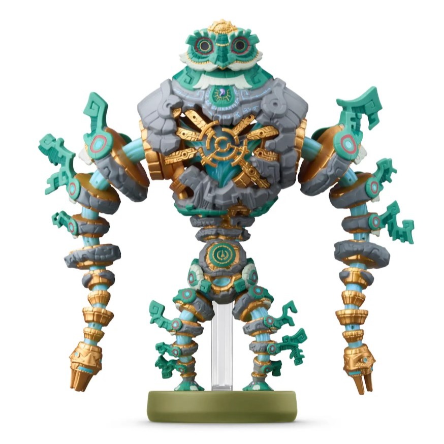 【可可電玩】預購 NS Switch 薩爾達傳說 王國之淚 Amiibo 米涅魯魔像 公仔 模型 薩爾達 林克 魔像-細節圖2
