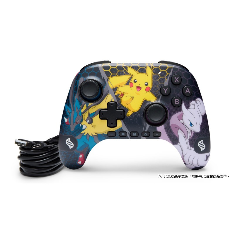 【可可電玩】Switch2 PowerA 寶可夢 超級進化 無線遊戲手把 PRO手把 無線搖桿 無線手把 超夢 皮卡丘-細節圖2