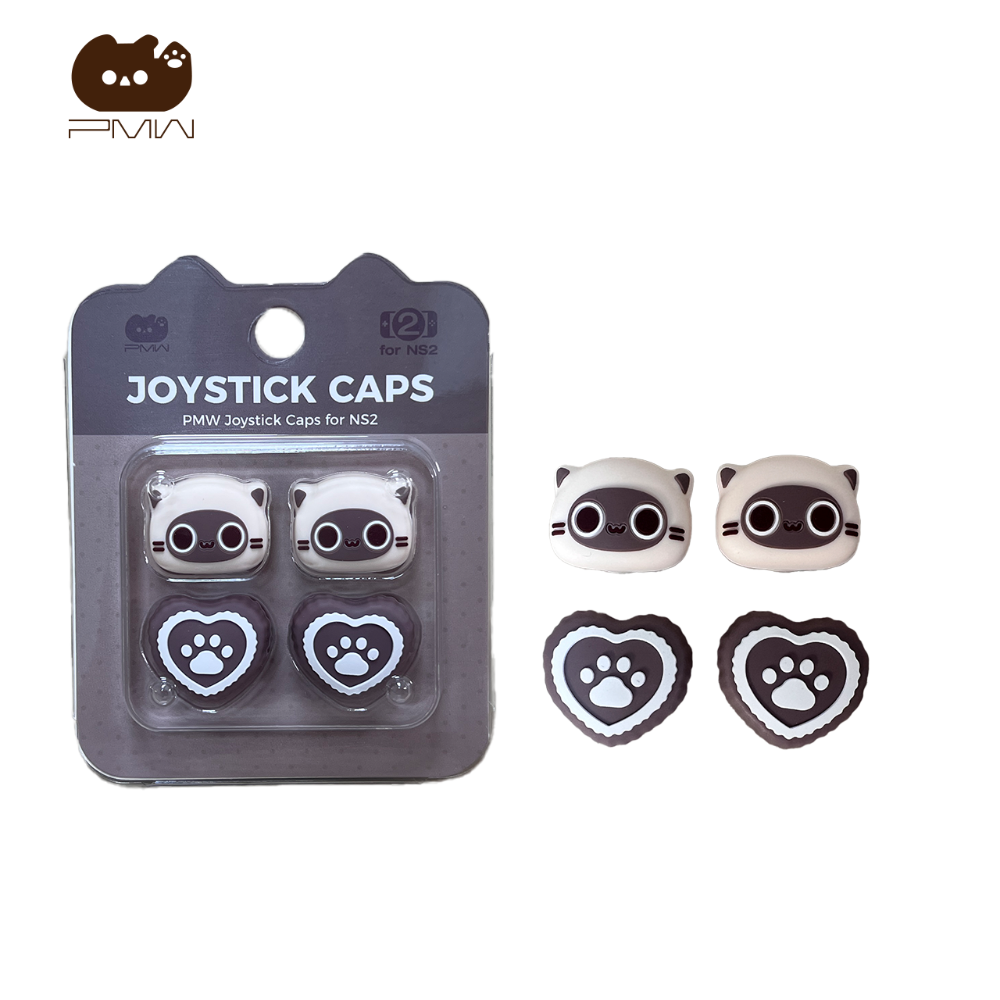 【可可電玩】Switch2 NS2 貓咪 萌貓 貓控 蘑菇頭 保護套 Joycon蘑菇頭 搖桿蘑菇頭 搖桿套-規格圖8