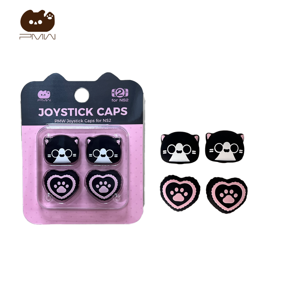 【可可電玩】Switch2 NS2 貓咪 萌貓 貓控 蘑菇頭 保護套 Joycon蘑菇頭 搖桿蘑菇頭 搖桿套-規格圖8