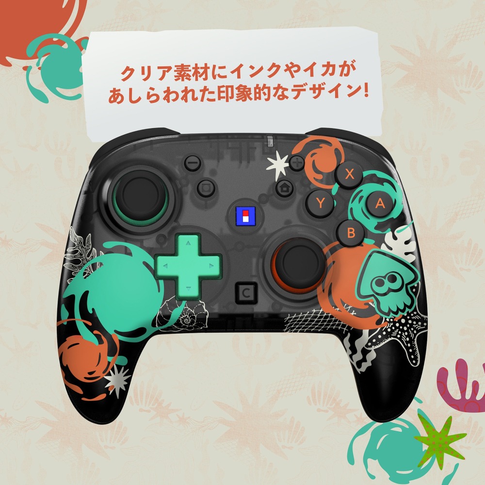 【可可電玩】預購 NS/NS2 HORI 斯普拉遁 塗擊隊 控制器 無線搖桿 連發 手把 TURBO 漆彈 PRO手把-細節圖2