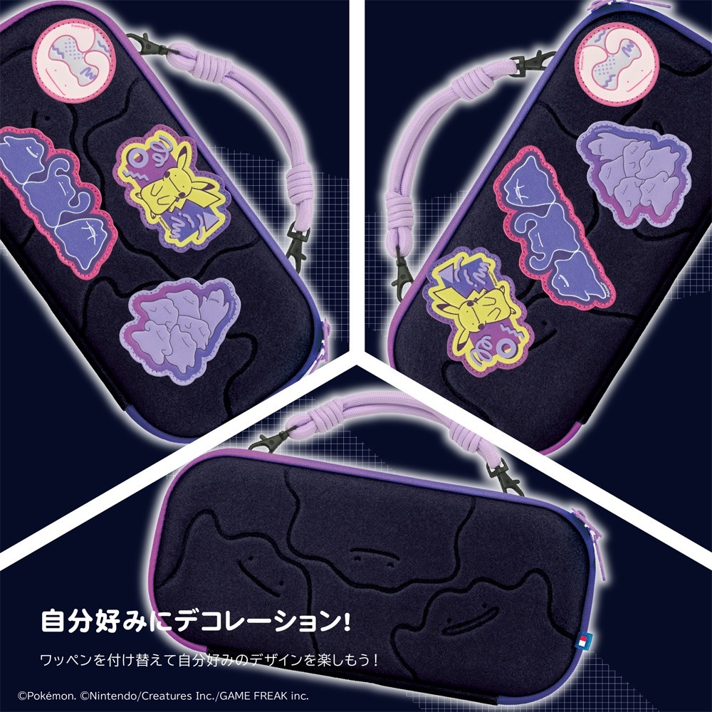 【可可電玩】NS2 HORI 百變怪 裝飾魔術貼 主機收納包 主機包 收納包 主機收納 外出包 寶可夢-細節圖3