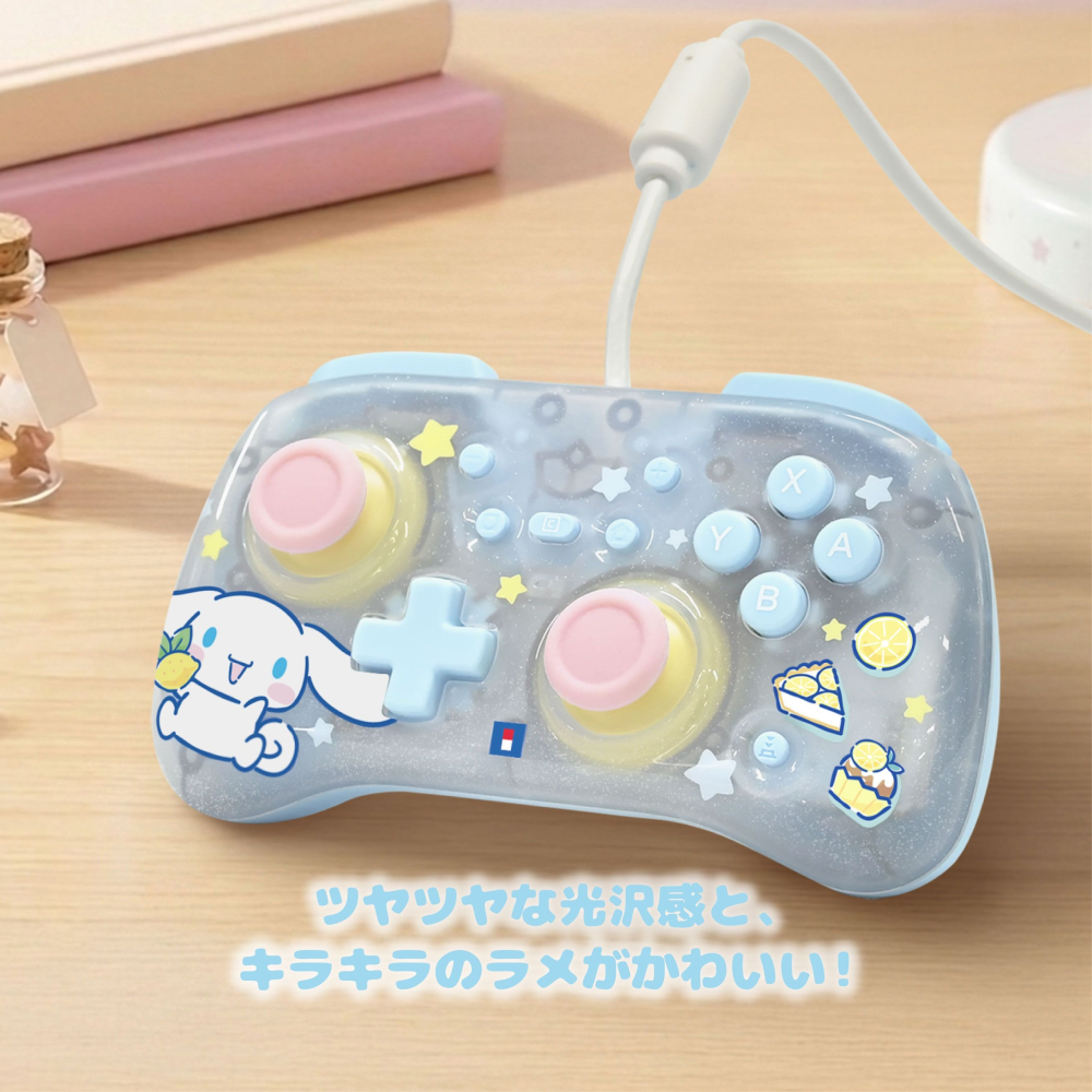 【可可電玩】NS / NS2 HORI 大耳狗 有線控制器 TURBO 迷你版 三麗鷗 喜拿 sanrio 迷你搖桿
