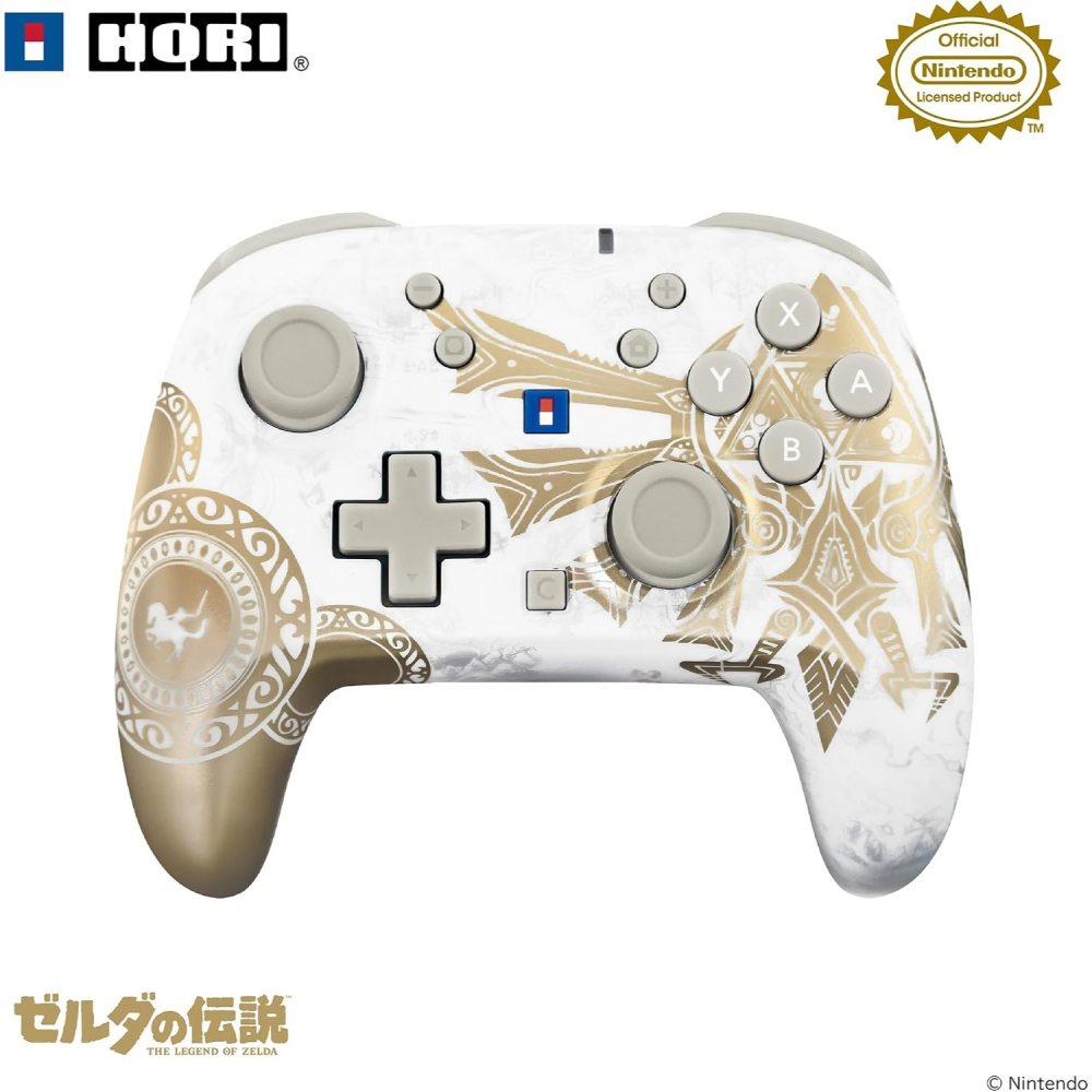 【可可電玩】預購 HORI 薩爾達傳說 控制器 無線搖桿 連發 手把 TURBO 林克 海拉魯 薩爾達-細節圖2