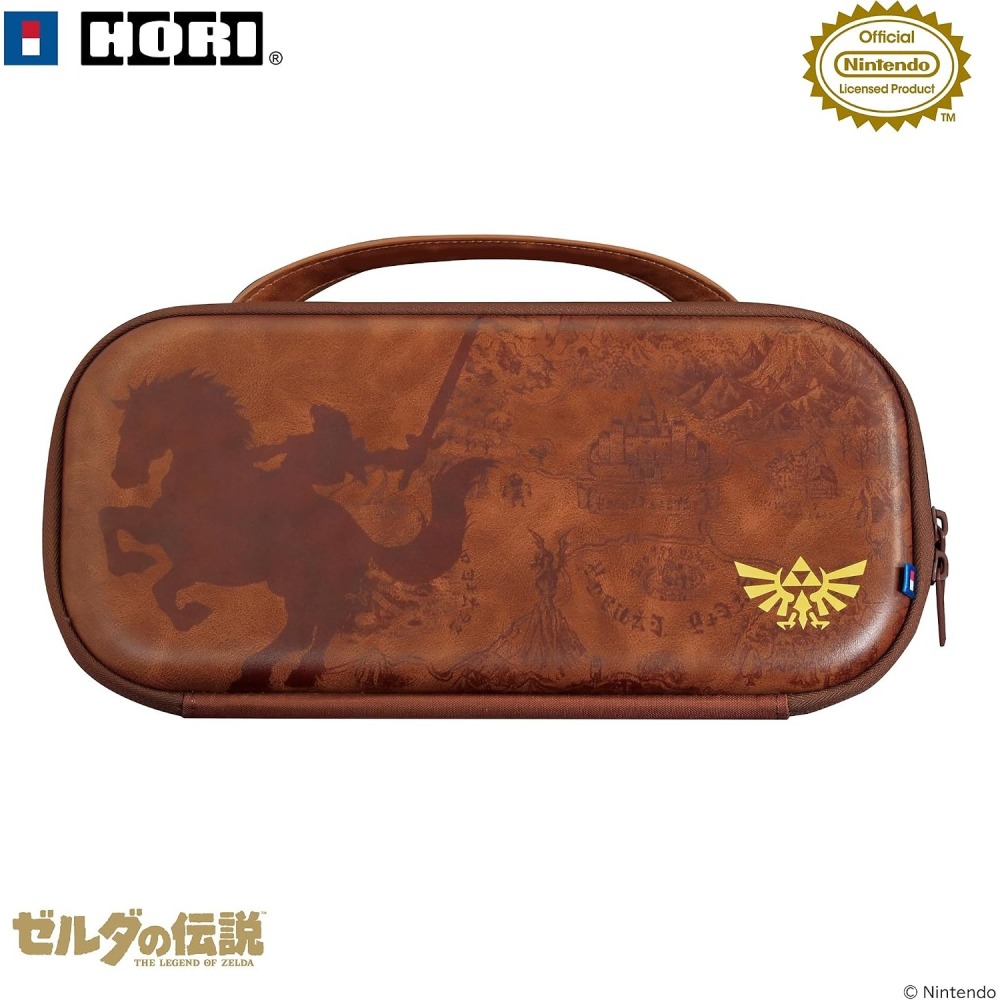 【可可電玩】預購 HORI 薩爾達傳說 EVA輕薄硬殼主機保護包 Plus款 硬殼包 收納包 主機包 外出包 林克-細節圖5