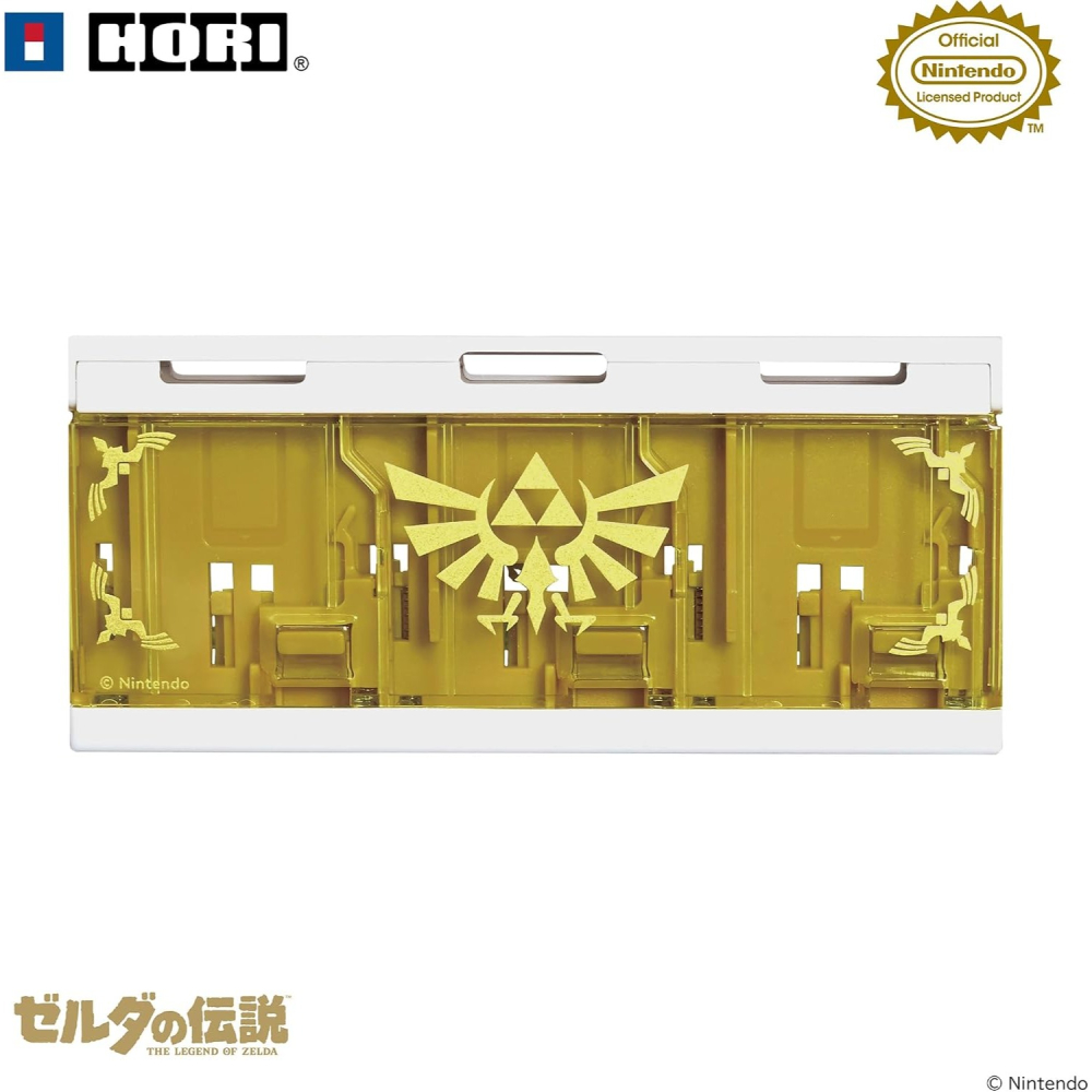 【可可電玩】HORI 薩爾達傳說 按壓式卡帶收納盒 卡盒 彈出式遊戲卡盒 6入 卡帶盒 遊戲卡盒 薩爾達 林克 海拉魯-細節圖2