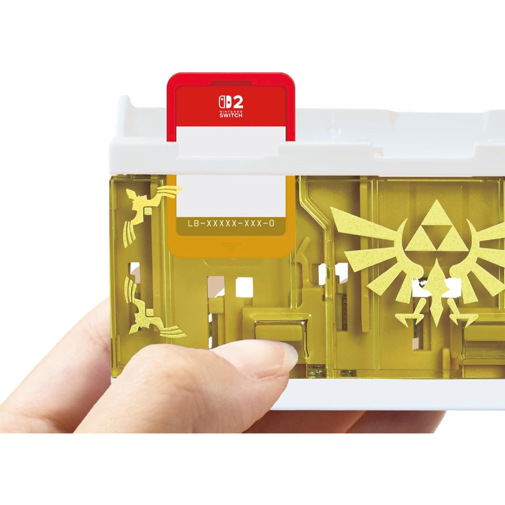 【可可電玩】HORI 薩爾達傳說 按壓式卡帶收納盒 卡盒 彈出式遊戲卡盒 6入 卡帶盒 遊戲卡盒 薩爾達 林克 海拉魯-細節圖5