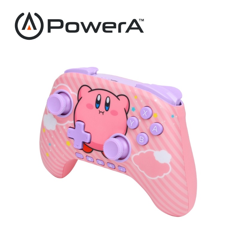 【可可電玩】PowerA Switch2 膨脹卡比 無線遊戲手把 PRO手把 無線搖桿 無線手把 卡比 星之卡比-細節圖3