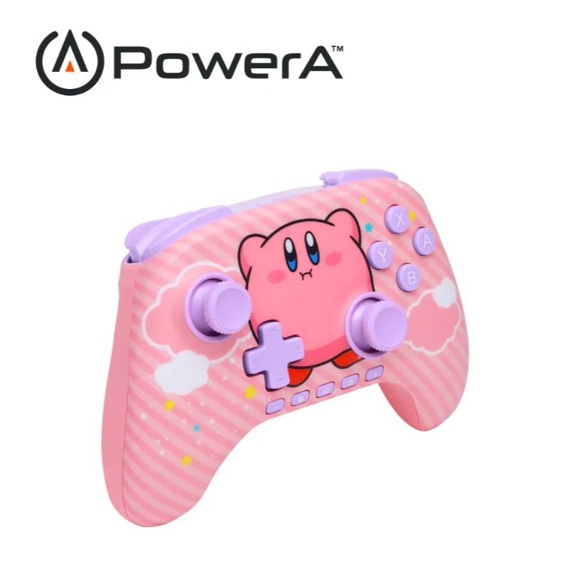 【可可電玩】PowerA Switch2 膨脹卡比 無線遊戲手把 PRO手把 無線搖桿 無線手把 卡比 星之卡比-細節圖4