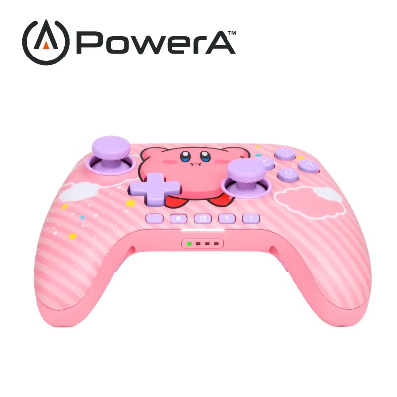 【可可電玩】PowerA Switch2 膨脹卡比 無線遊戲手把 PRO手把 無線搖桿 無線手把 卡比 星之卡比-細節圖5