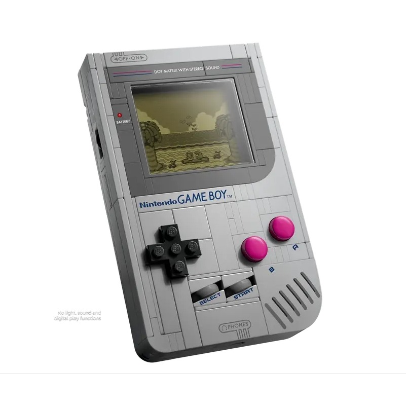 【可可電玩】LEGO 樂高 72046 超級瑪利歐 Game Boy 任天堂 復古遊戲機 樂高積木 懷舊 掌機 收藏-細節圖3