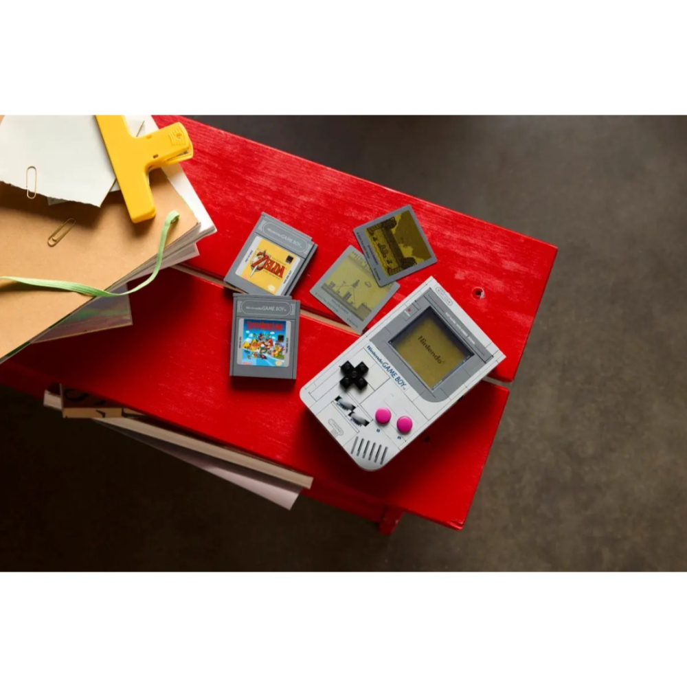 【可可電玩】LEGO 樂高 72046 超級瑪利歐 Game Boy 任天堂 復古遊戲機 樂高積木 懷舊 掌機 收藏-細節圖9