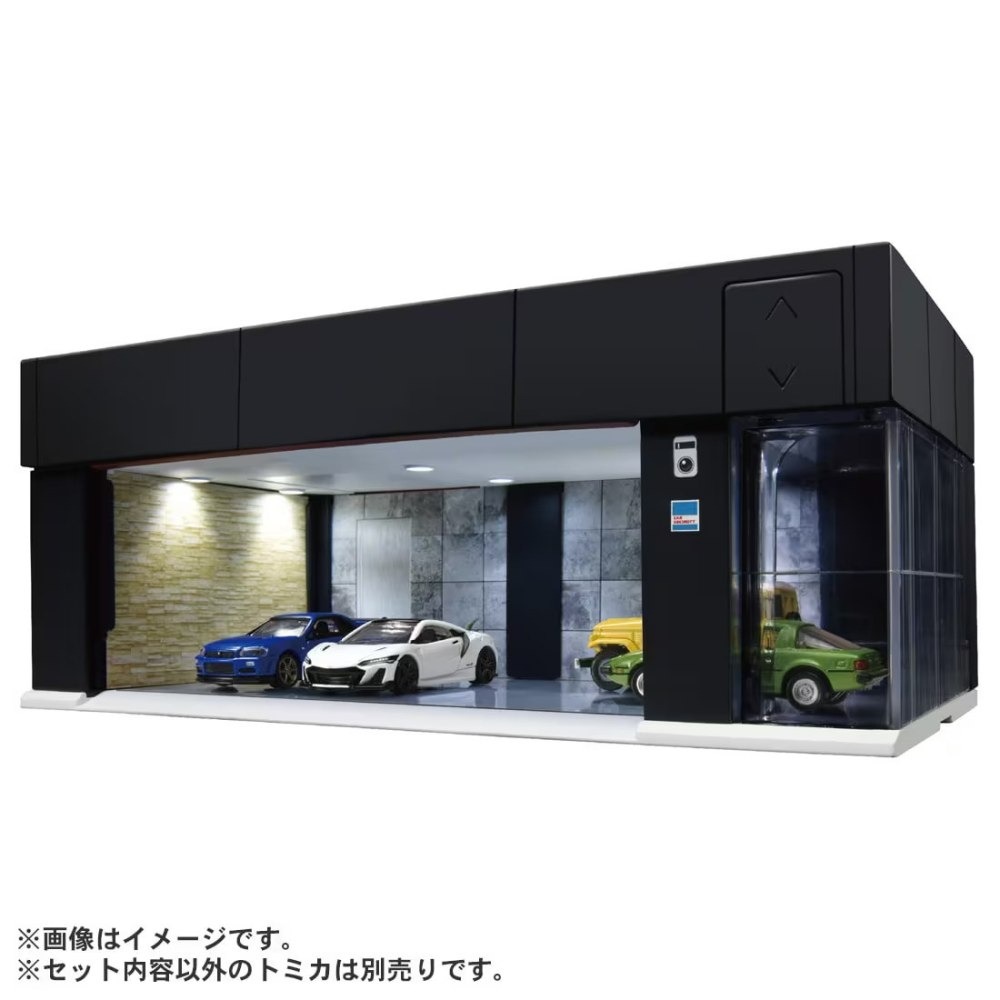 【可可電玩】TOMICA 交通世界 電動車庫 藍寶堅尼版 HONDA NSX 版 tomica 汽車車庫 小汽車 收藏-細節圖2