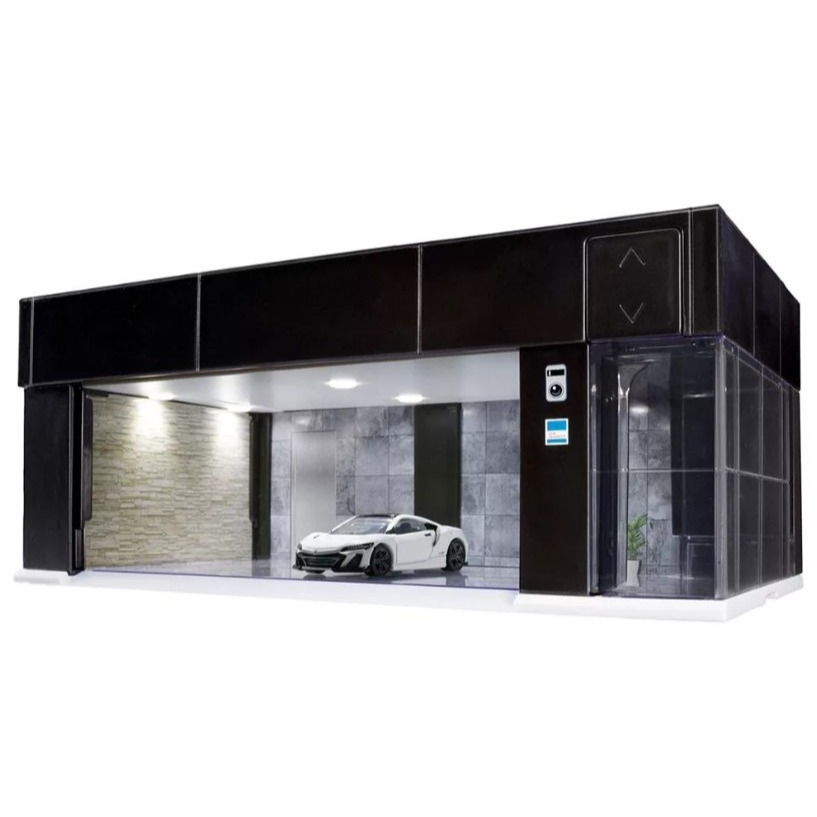 【可可電玩】TOMICA 交通世界 電動車庫 藍寶堅尼版 HONDA NSX 版 tomica 汽車車庫 小汽車 收藏-細節圖3