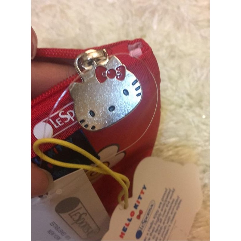 Hello Kitty 聯名款 Lesportsac 手提防水化妝包 現貨限量-細節圖5