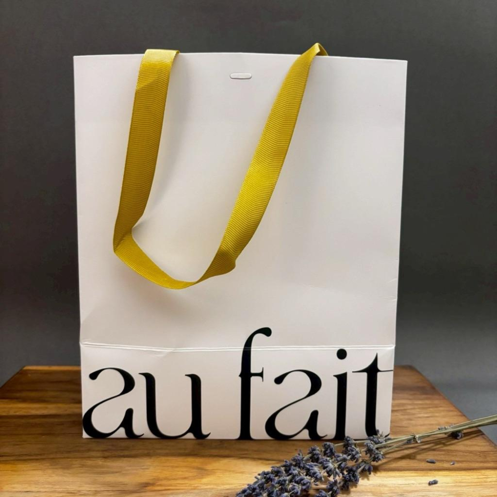au fait ｜無非 質感厚紙設計禮品手提袋-細節圖2