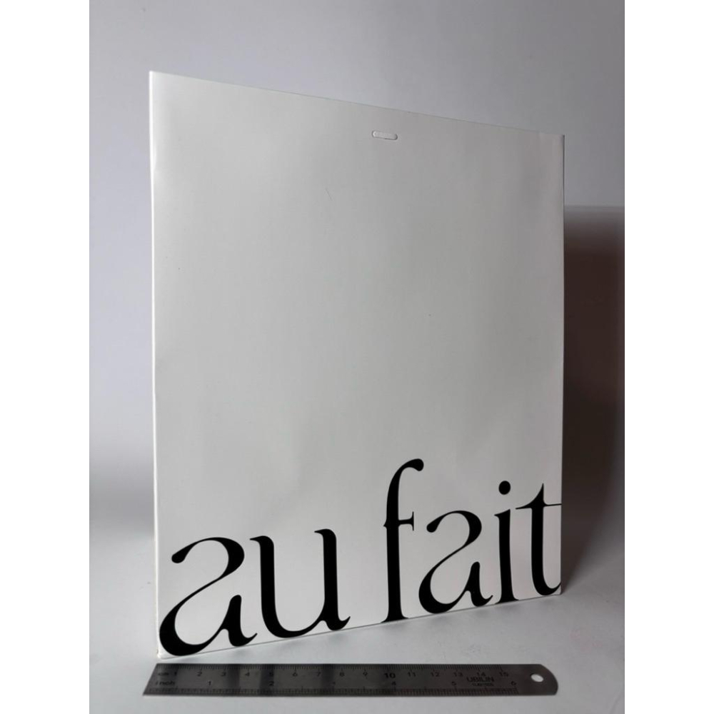 au fait ｜無非 質感厚紙設計禮品手提袋-細節圖5